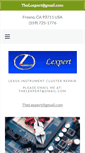 Mobile Screenshot of lexusinstrumentclusterrepair.com